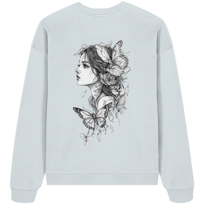 Schmetterlings träume  - Organic Oversize Sweatshirt