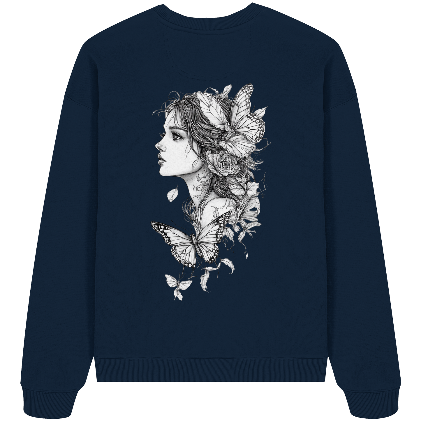 Schmetterlings träume  - Organic Oversize Sweatshirt