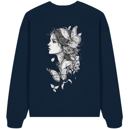 Schmetterlings träume  - Organic Oversize Sweatshirt
