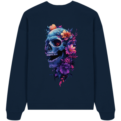 Totenkopfs Blüte  - Organic Oversize Sweatshirt