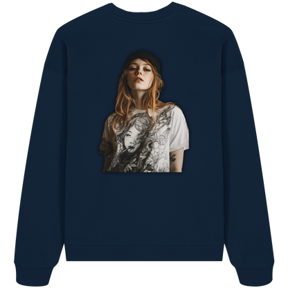 I only smoke the good Stuff (Schwarz) - Organic Oversize Sweatshirt