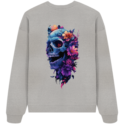 Totenkopfs Blüte  - Organic Oversize Sweatshirt