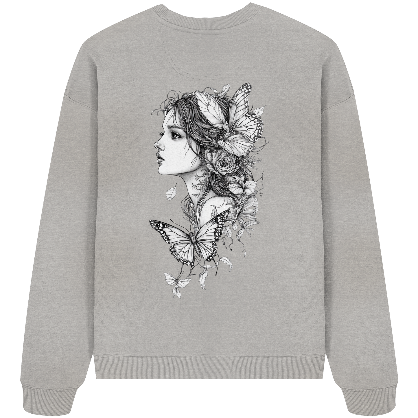 Schmetterlings träume  - Organic Oversize Sweatshirt