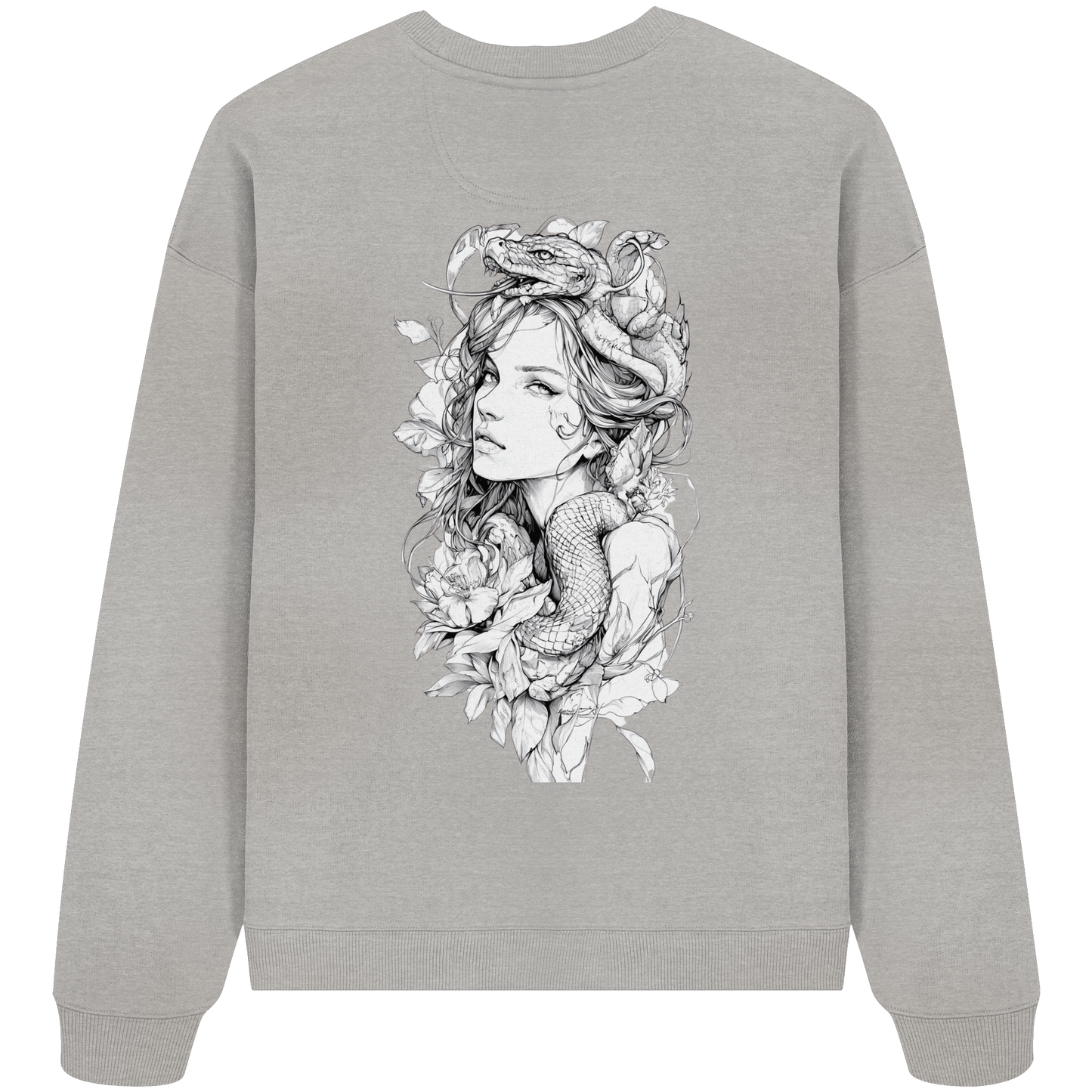 Schlangenkönigin  - Organic Oversize Sweatshirt
