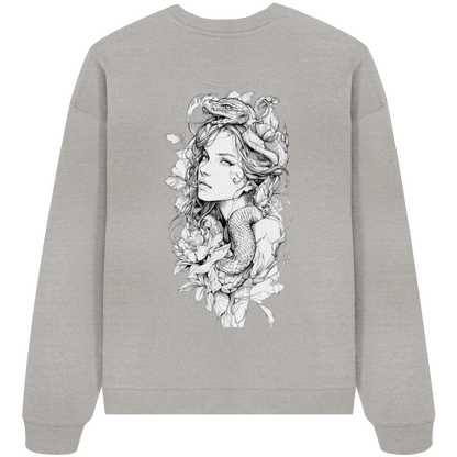 Schlangenkönigin  - Organic Oversize Sweatshirt