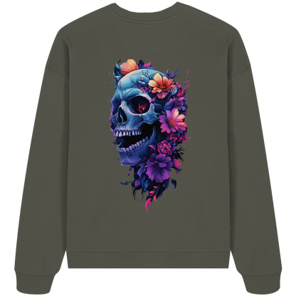 Totenkopfs Blüte  - Organic Oversize Sweatshirt