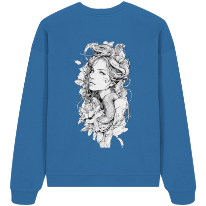 Schlangenkönigin  - Organic Oversize Sweatshirt