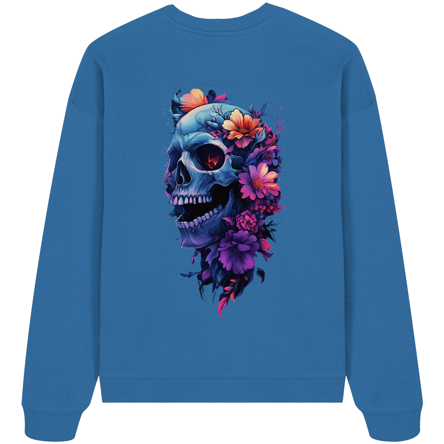 Totenkopfs Blüte  - Organic Oversize Sweatshirt