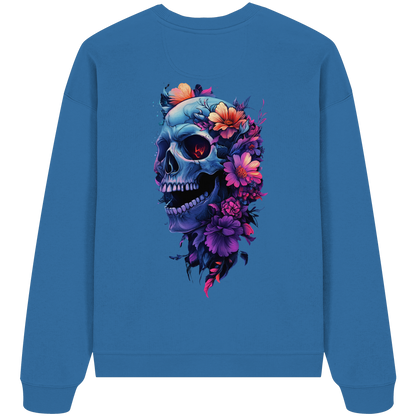 Totenkopfs Blüte  - Organic Oversize Sweatshirt