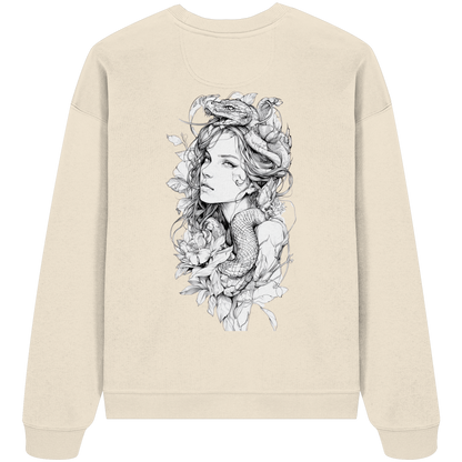 Schlangenkönigin  - Organic Oversize Sweatshirt