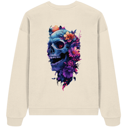 Totenkopfs Blüte  - Organic Oversize Sweatshirt
