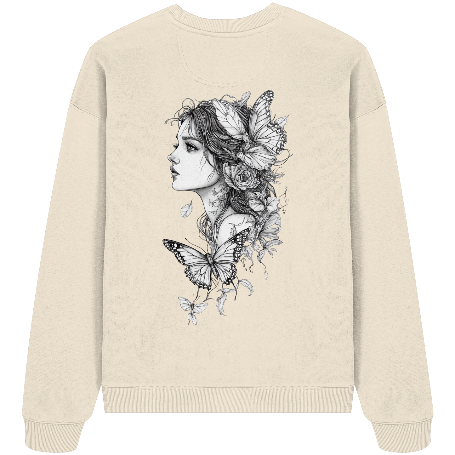 Schmetterlings träume  - Organic Oversize Sweatshirt