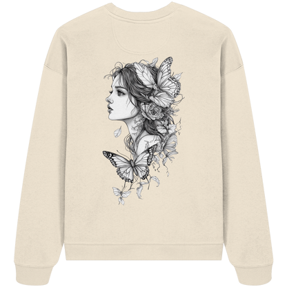 Schmetterlings träume  - Organic Oversize Sweatshirt