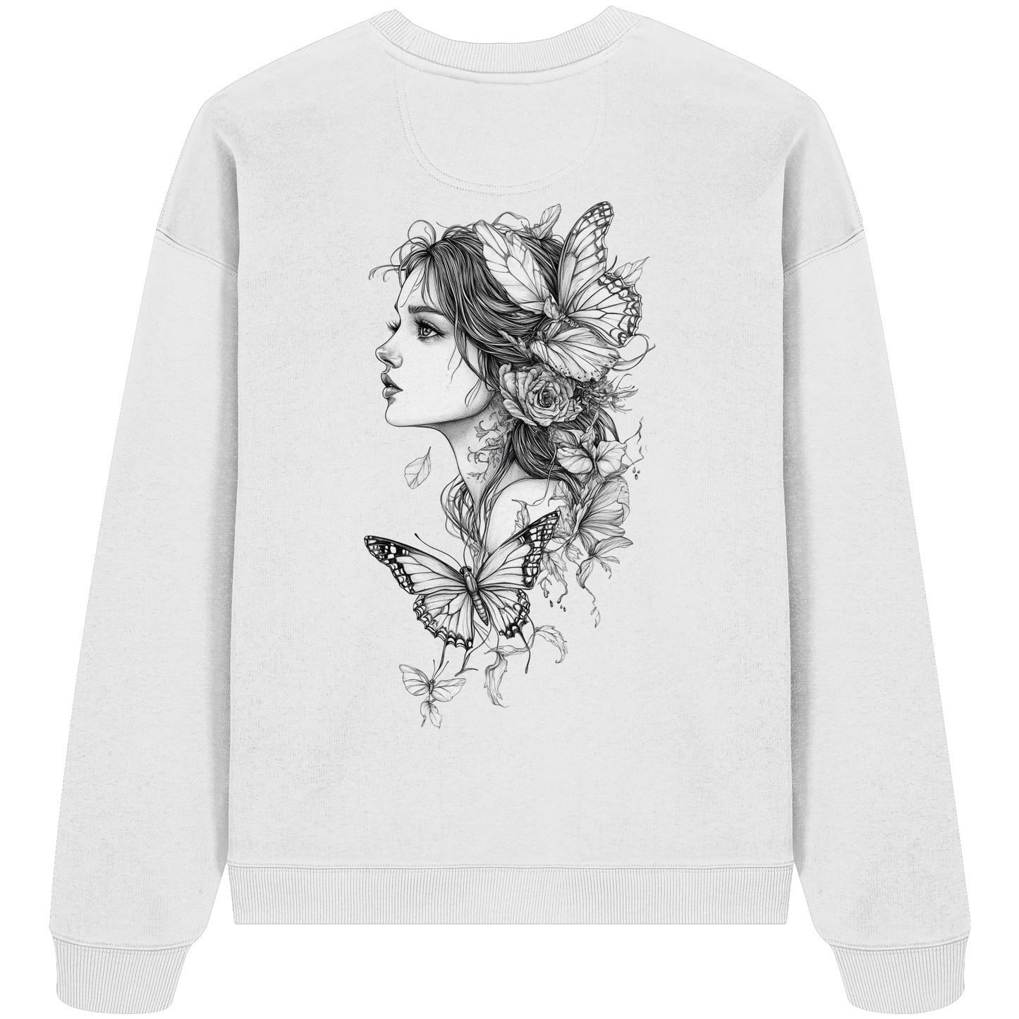 Schmetterlings träume  - Organic Oversize Sweatshirt