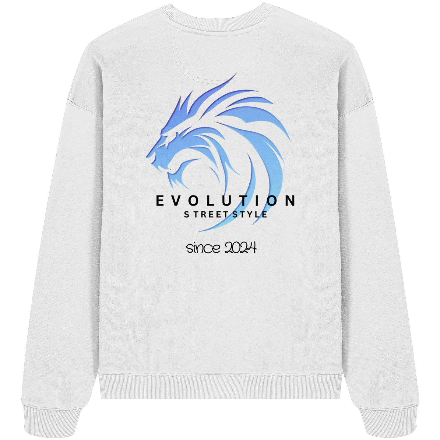 Limited Edition Evolution Street Style - Organic Oversize Sweatshirt