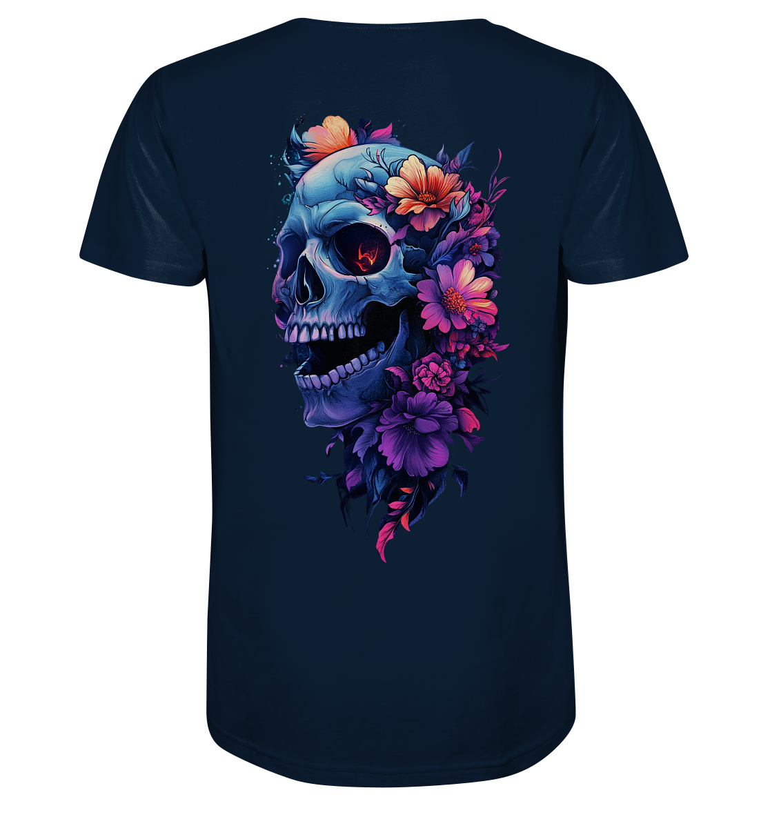 Totenkopfs Blüte  - Organic Shirt