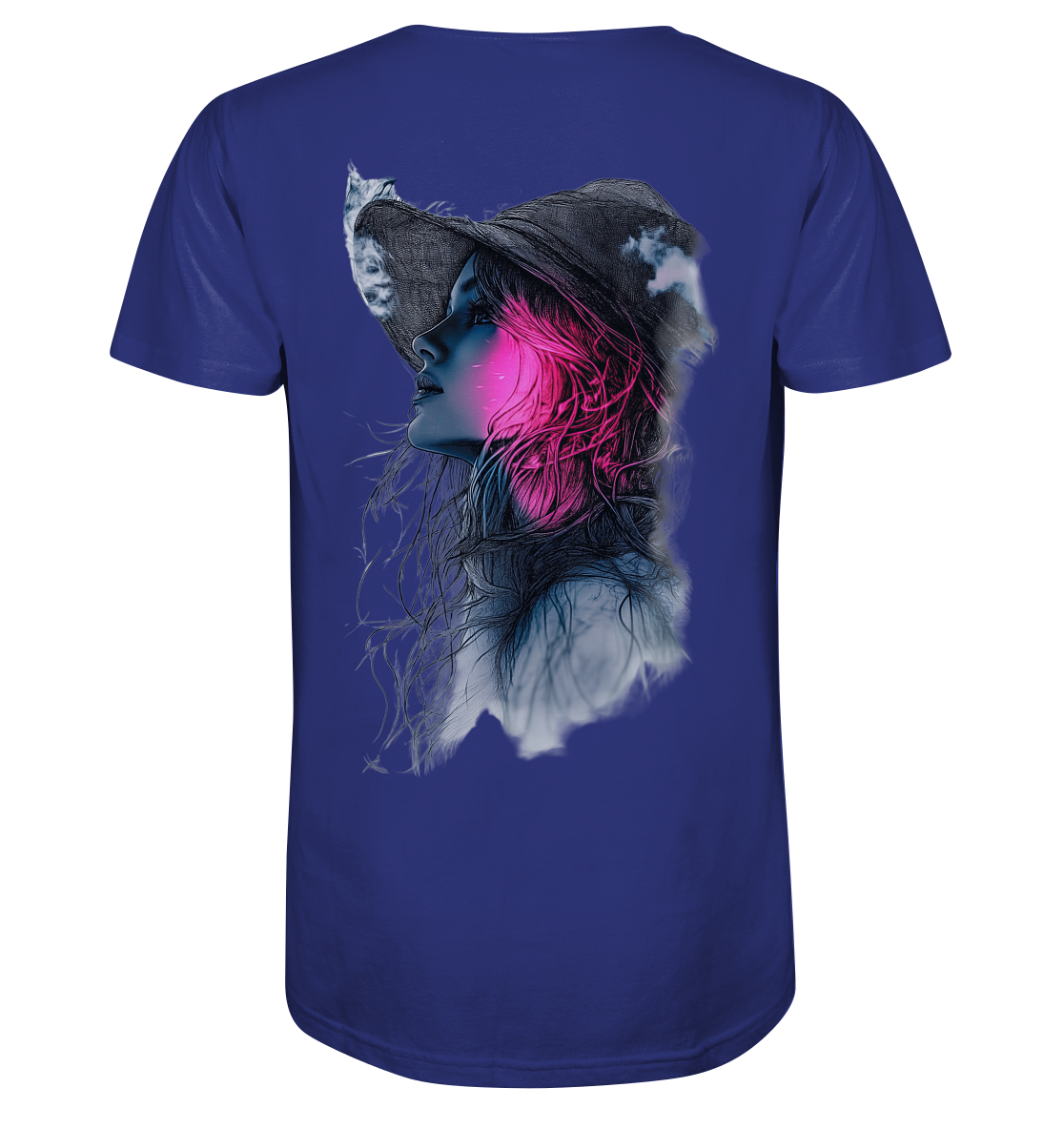 Frau (Rückseiten Druck) - Organic Shirt