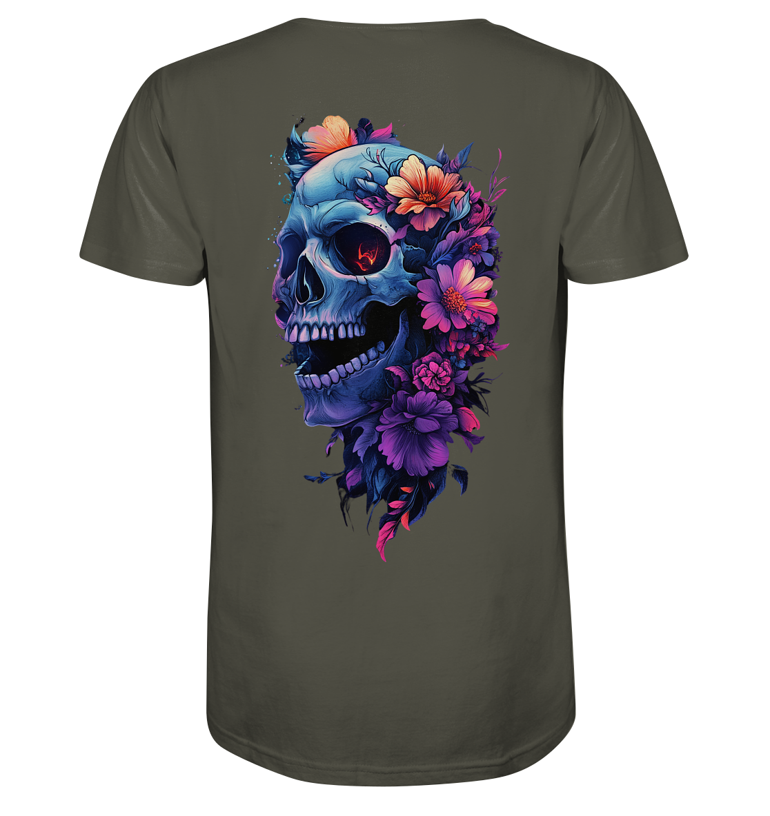 Totenkopfs Blüte  - Organic Shirt