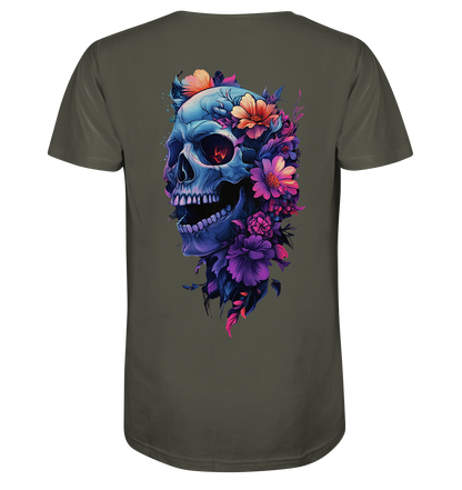 Totenkopfs Blüte  - Organic Shirt