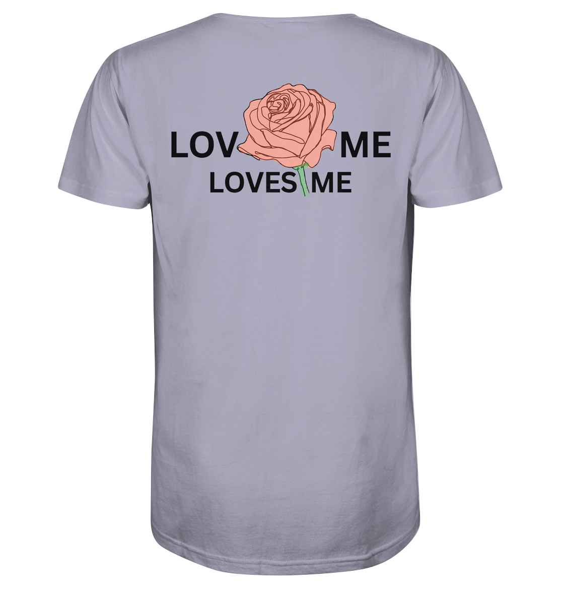LOVES ME (Rote Rose) - Organic Shirt