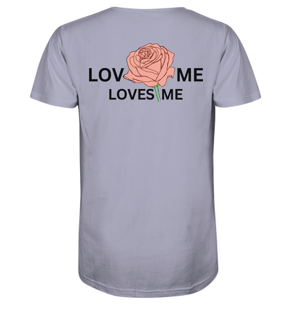 LOVES ME (Rote Rose) - Organic Shirt