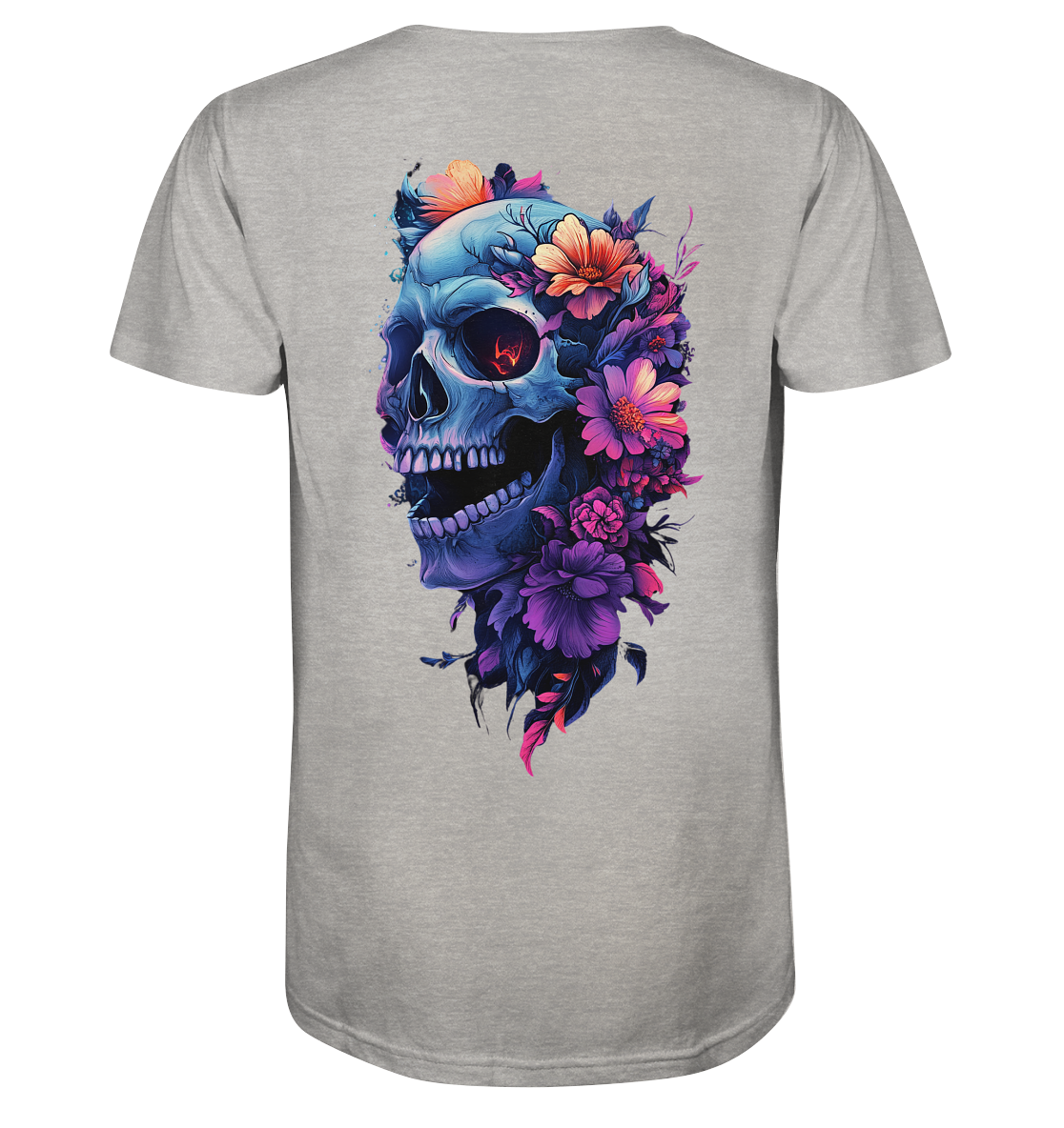 Totenkopfs Blüte  - Organic Shirt