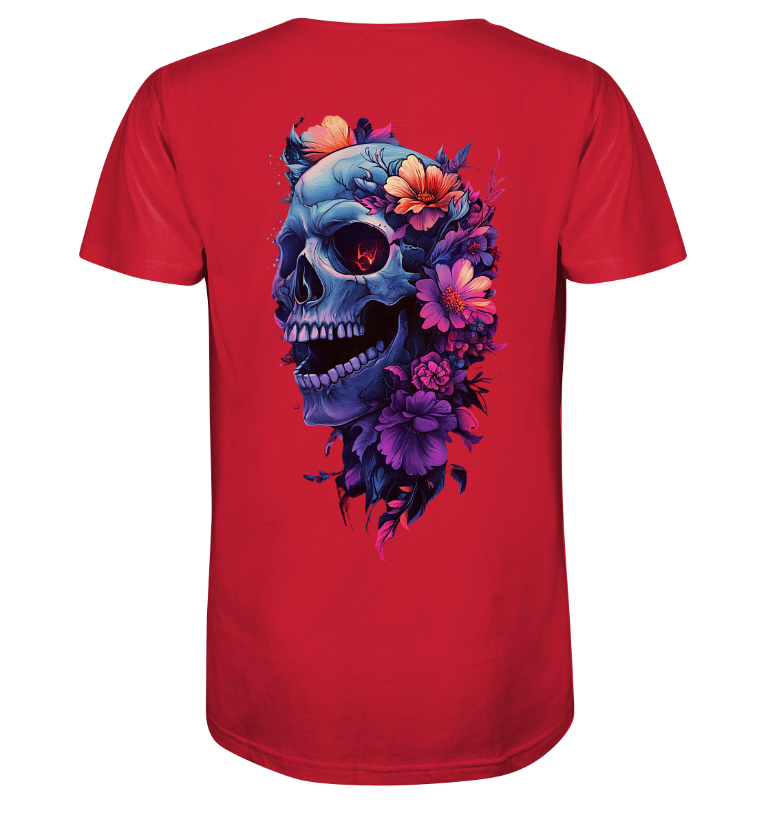 Totenkopfs Blüte  - Organic Shirt