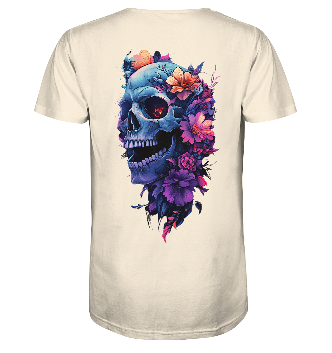 Totenkopfs Blüte  - Organic Shirt