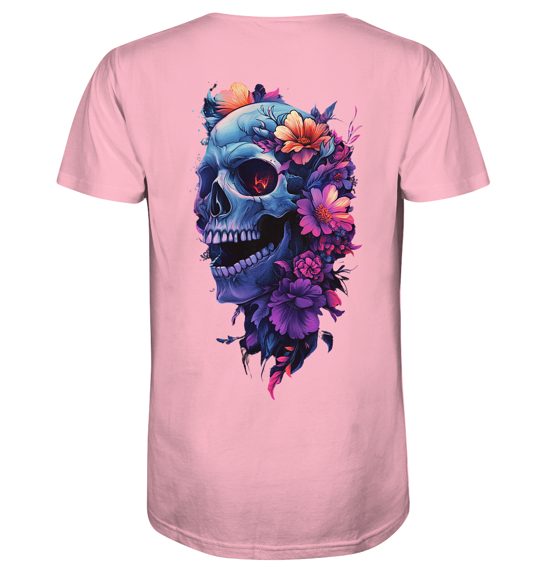 Totenkopfs Blüte  - Organic Shirt