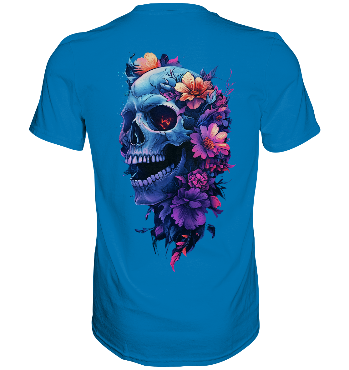 Totenkopfs Blüte  - Premium Shirt