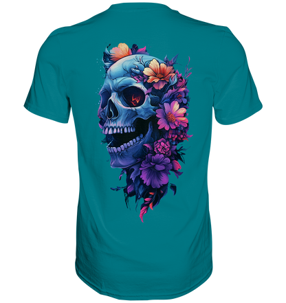 Totenkopfs Blüte  - Premium Shirt