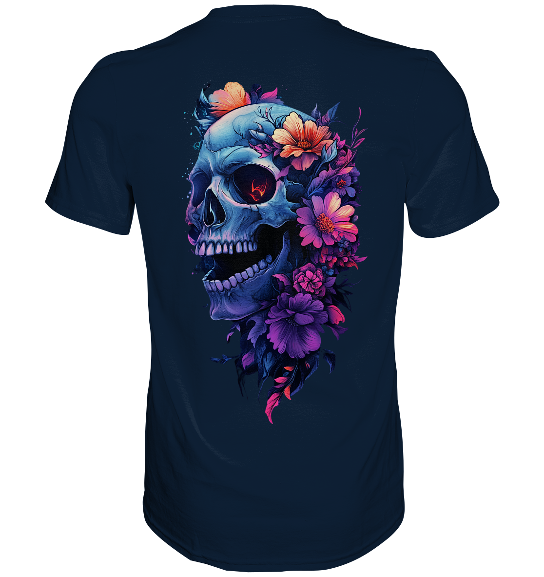 Totenkopfs Blüte  - Premium Shirt