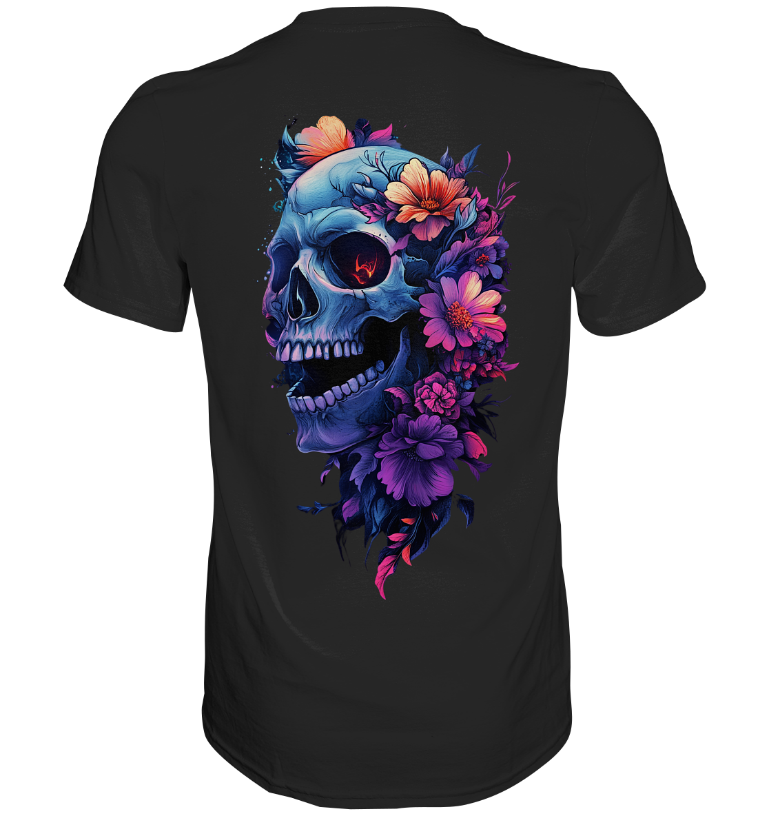Totenkopfs Blüte  - Premium Shirt
