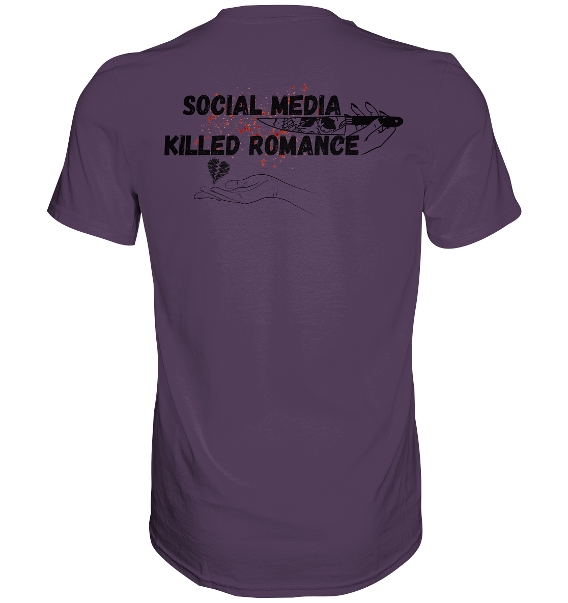 Social Media Killed Romance - Premium Shirt