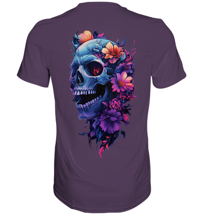 Totenkopfs Blüte  - Premium Shirt