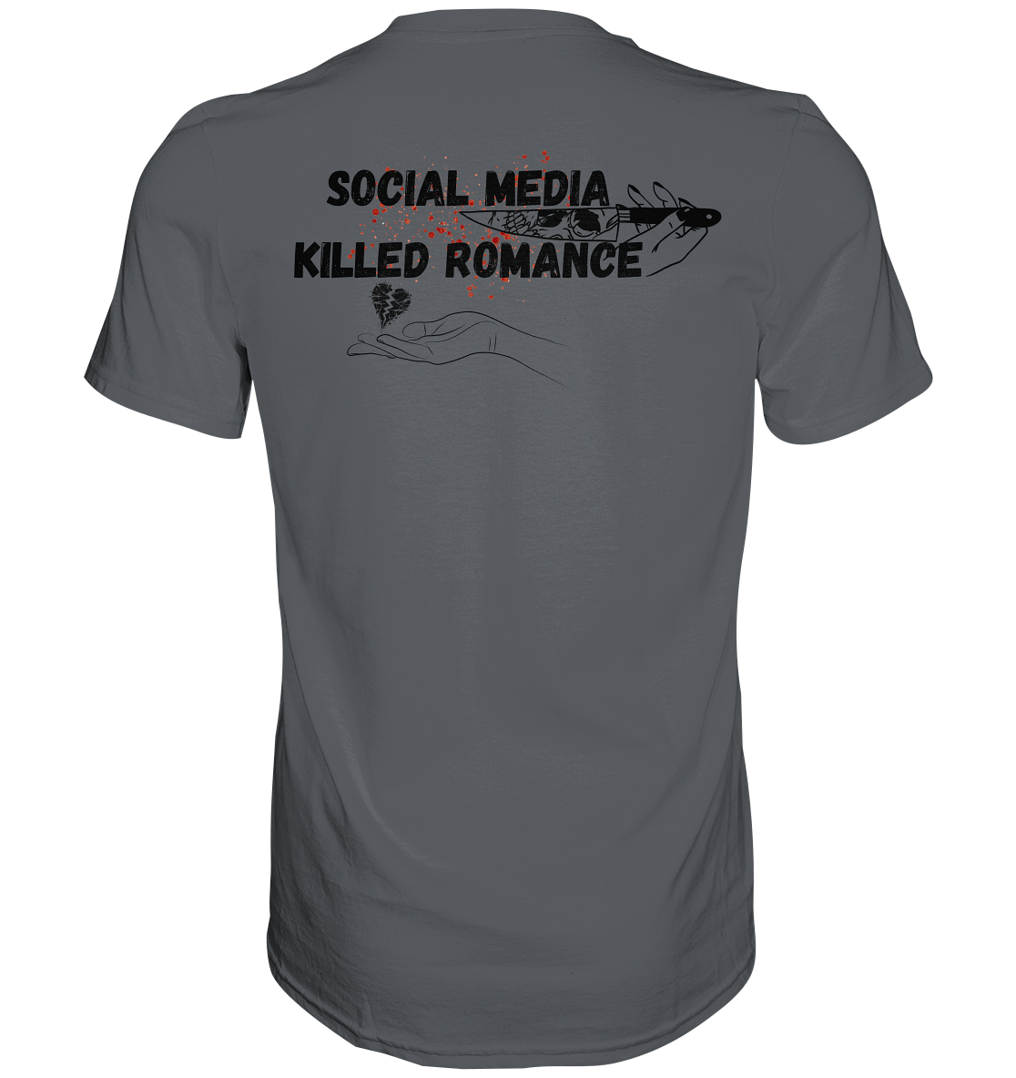 Social Media Killed Romance - Premium Shirt