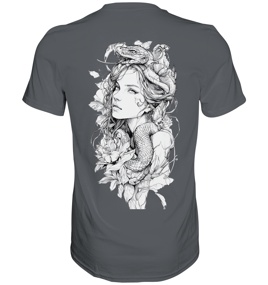 Schlangenkönigin  - Premium Shirt