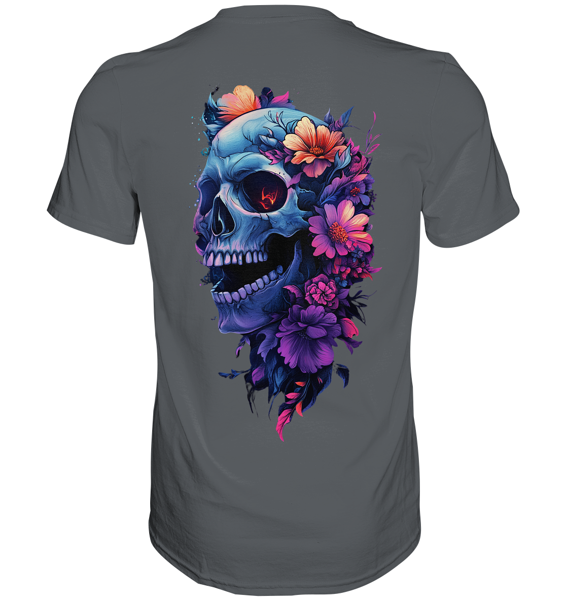 Totenkopfs Blüte  - Premium Shirt