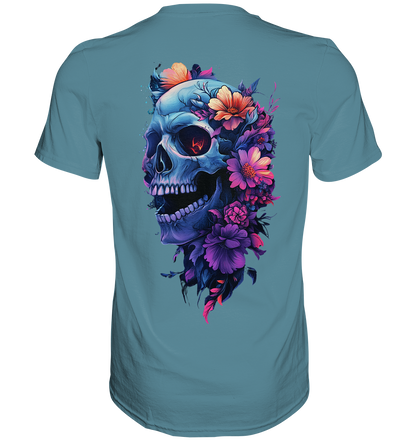 Totenkopfs Blüte  - Premium Shirt