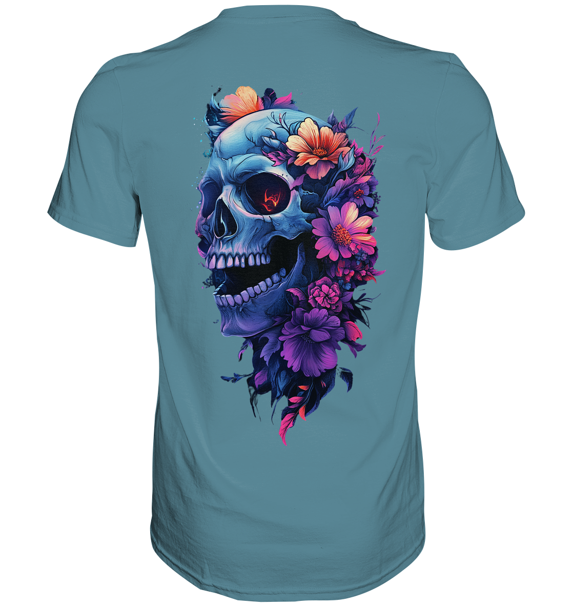 Totenkopfs Blüte  - Premium Shirt
