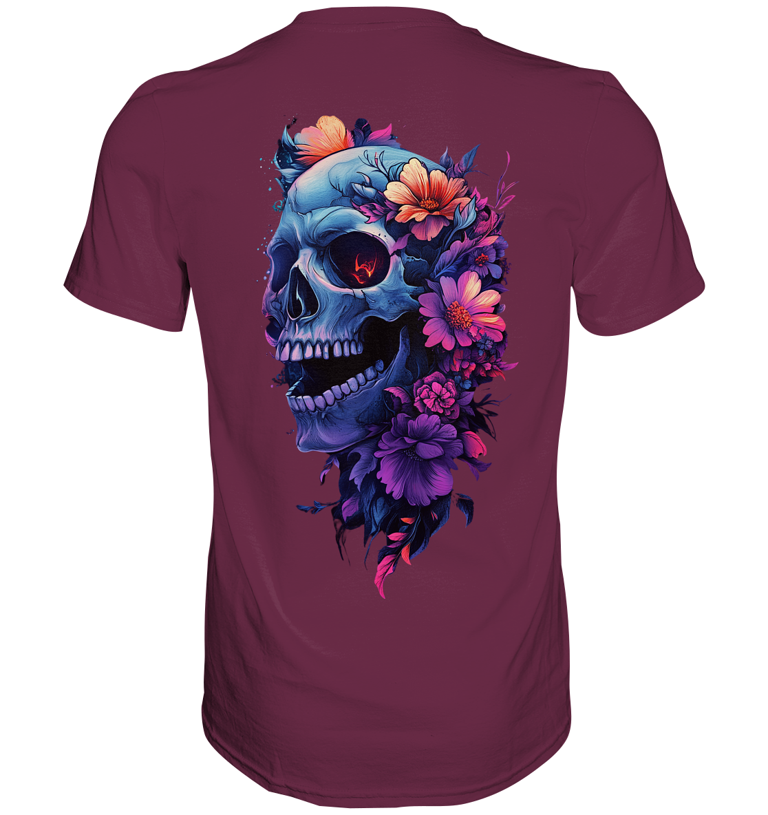 Totenkopfs Blüte  - Premium Shirt