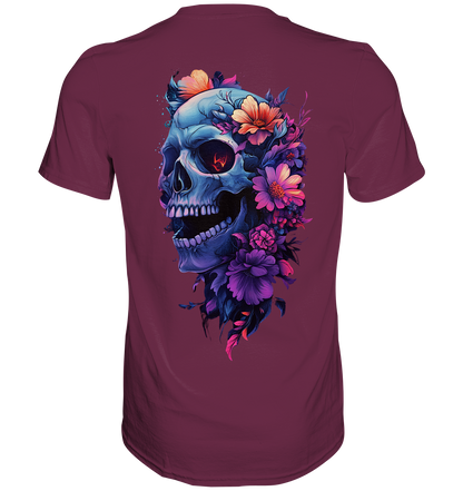 Totenkopfs Blüte  - Premium Shirt