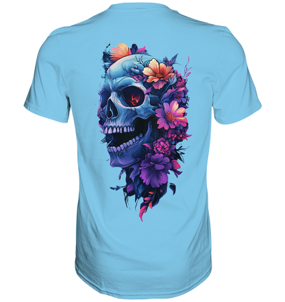 Totenkopfs Blüte  - Premium Shirt