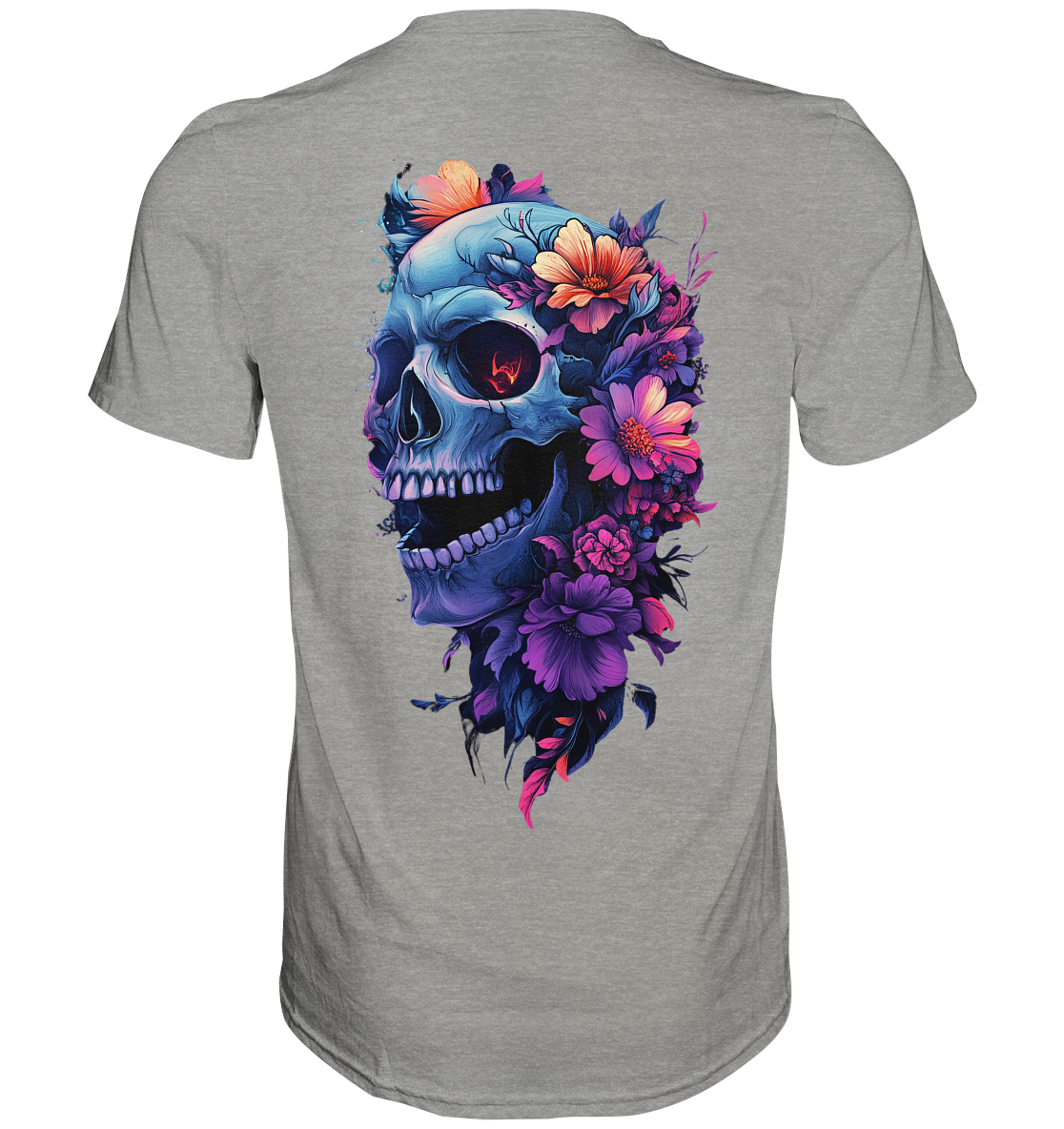 Totenkopfs Blüte  - Premium Shirt