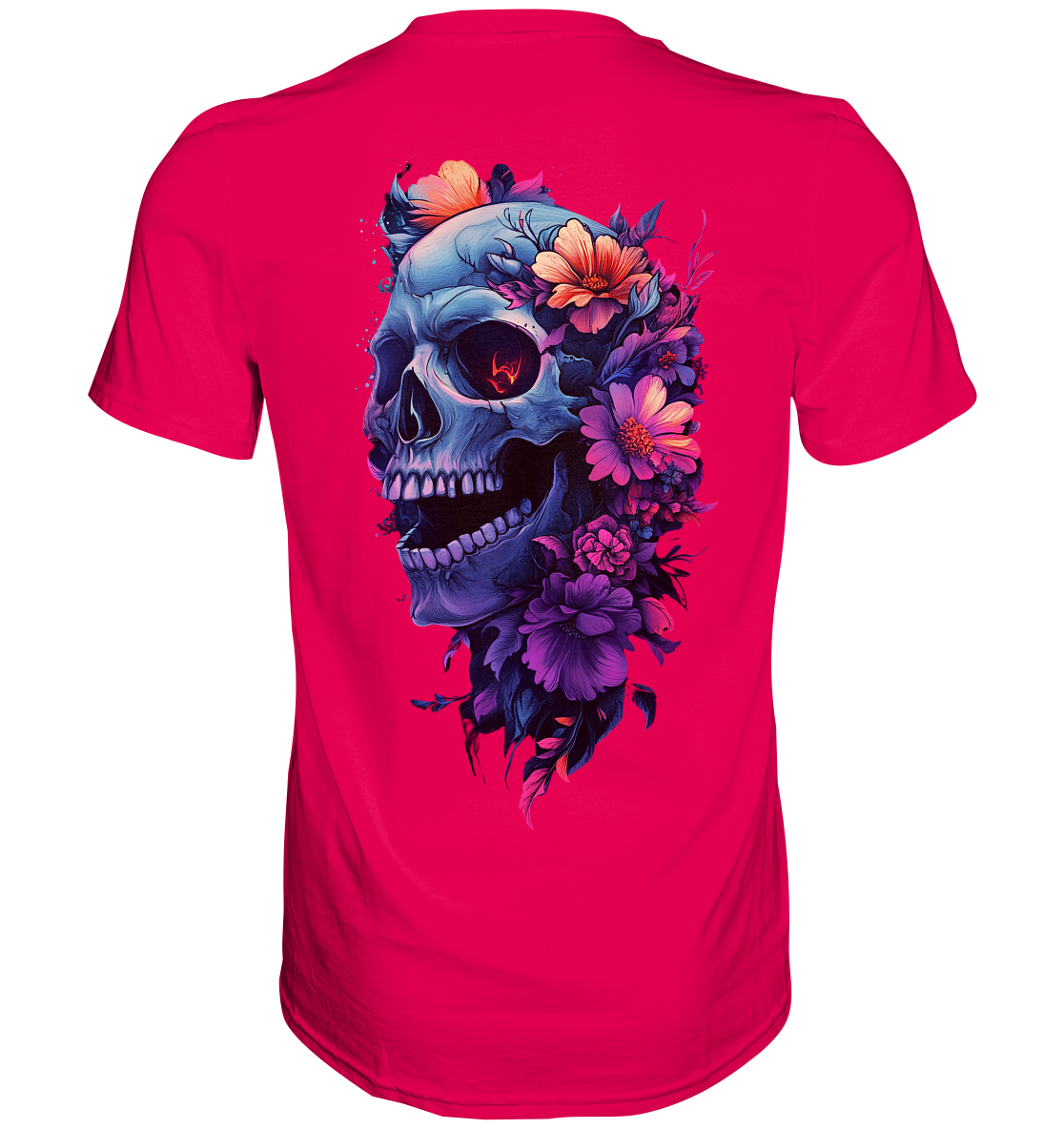 Totenkopfs Blüte  - Premium Shirt