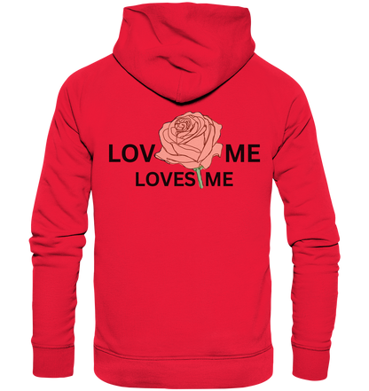 LOVES ME (Rote Rose) - Premium Unisex Hoodie