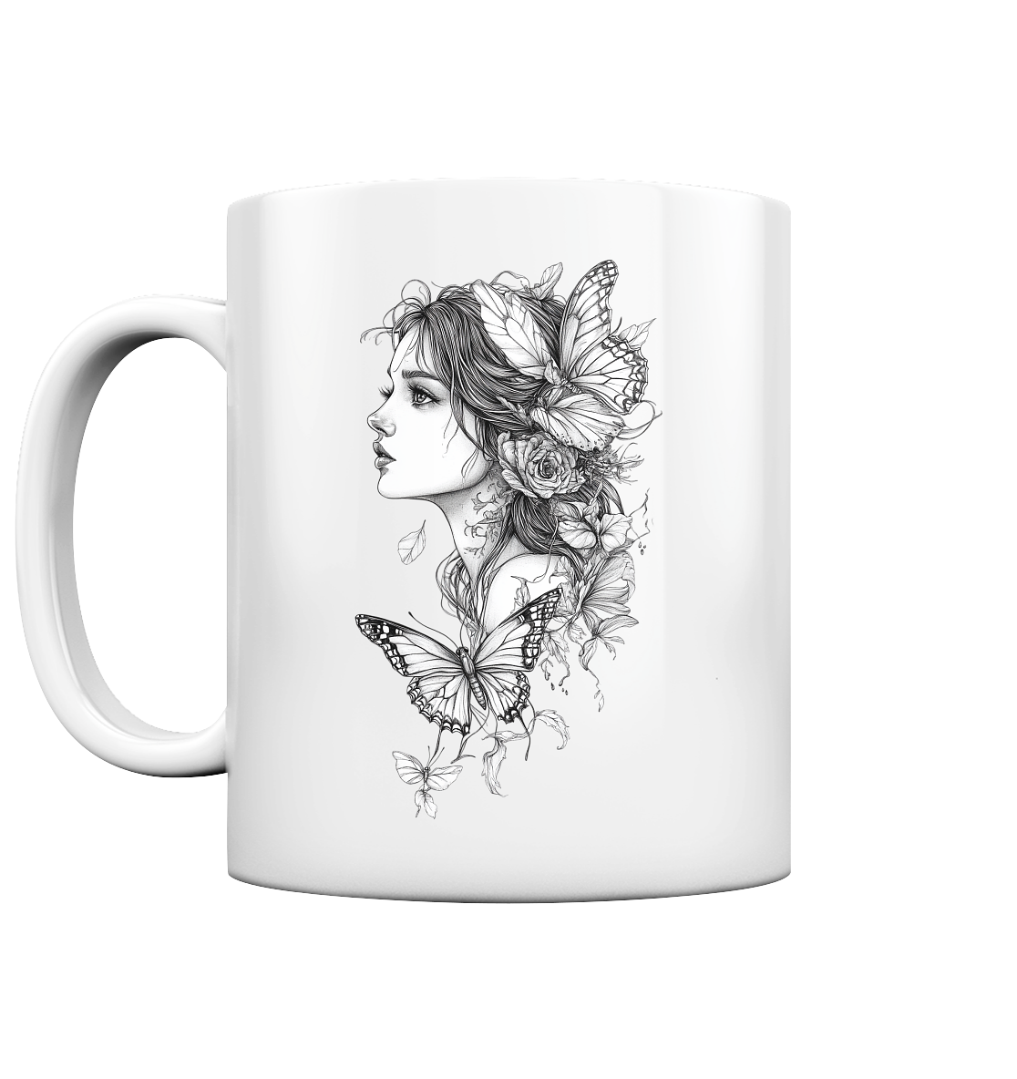 Schmetterlings Träume Trinkgefässe  - Tasse glossy