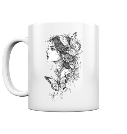 Schmetterlings Träume Trinkgefässe  - Tasse glossy