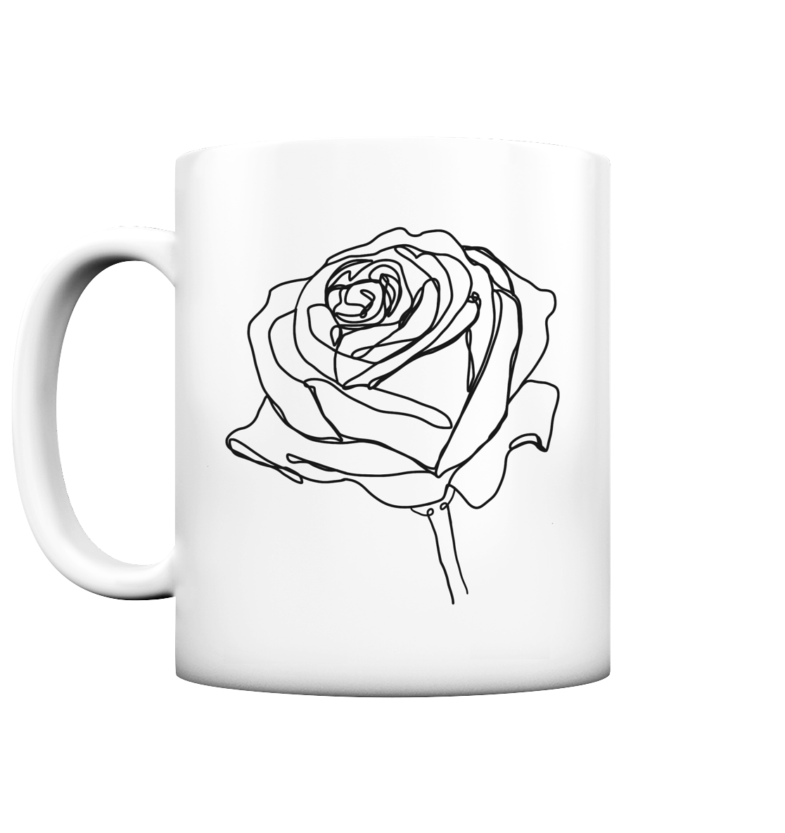 Rosen Tasse - Matt  - Tasse matt