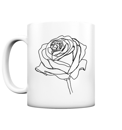 Rosen Tasse - Matt  - Tasse matt
